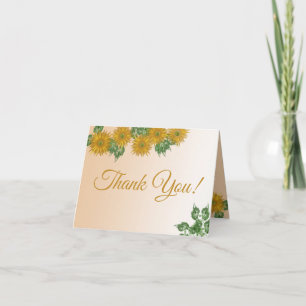 Rustique Jaune Doré Vert Floral Art Modèle