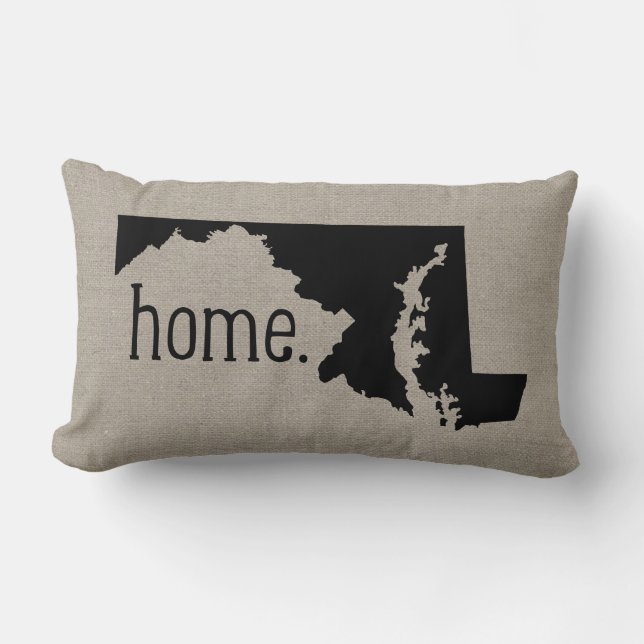 Rustique Maryland Accueil État Jeu Oreiller (Recto)