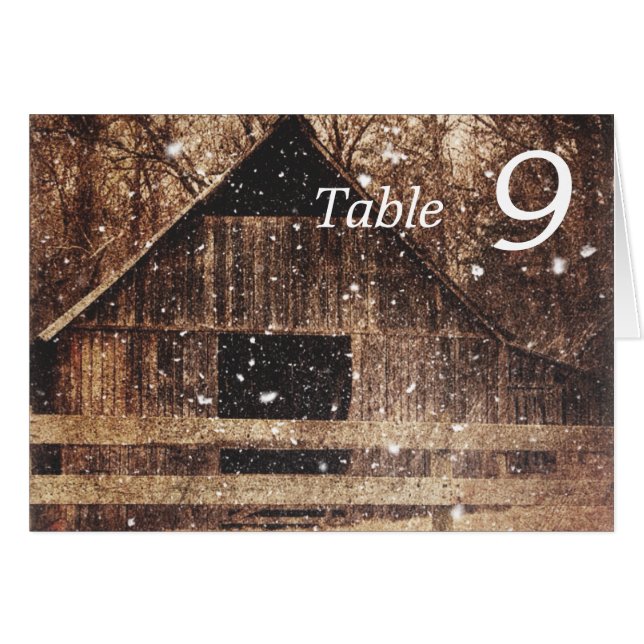 rustique ouest pays grange d'hiver mariage (Devant Horizontal)