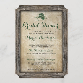 Rustique Pêche leurre nuptiale Invitation à la dou