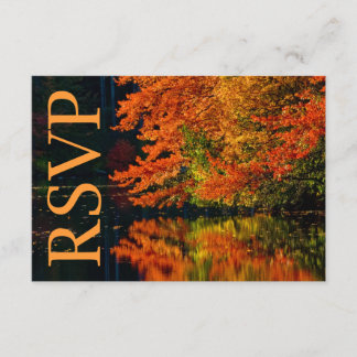 Rustique Rustique Mariage de automne RSVP