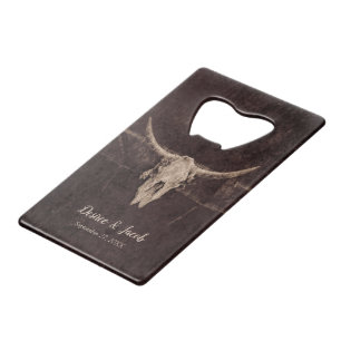 Rustique Western Bull Skull Mariage Pays Texture