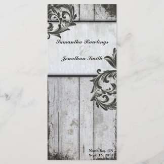 Rustique White Birch Bark Barn Board Programme de