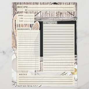 Rustlic Pays Burlap Recette Insertion