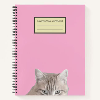 Rusty Le Chat Pékin Carnet Spiral Rose