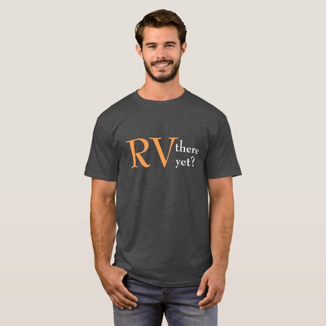 "Rv campant là pourtant" T-shirt (Devant entier)