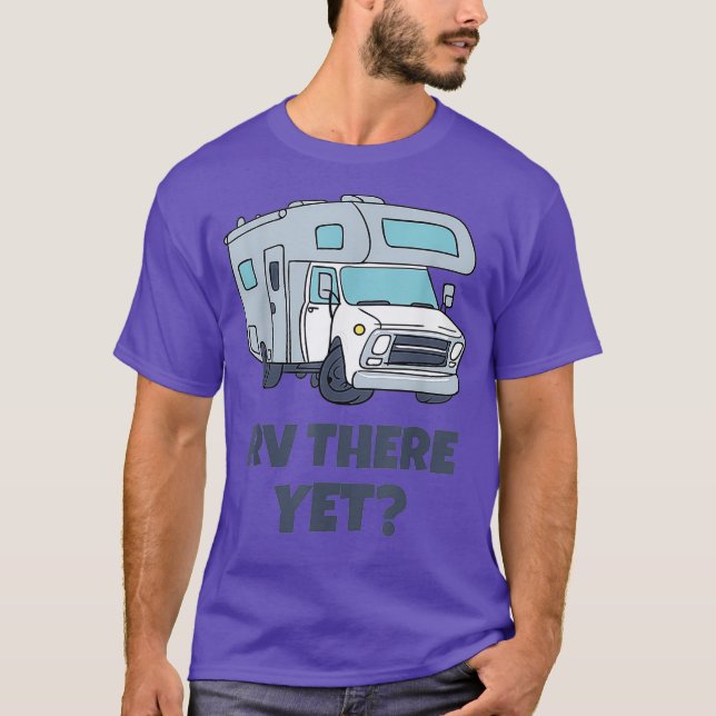 RV Là encore Campervans Camping Randonnée Tshirt (Devant)