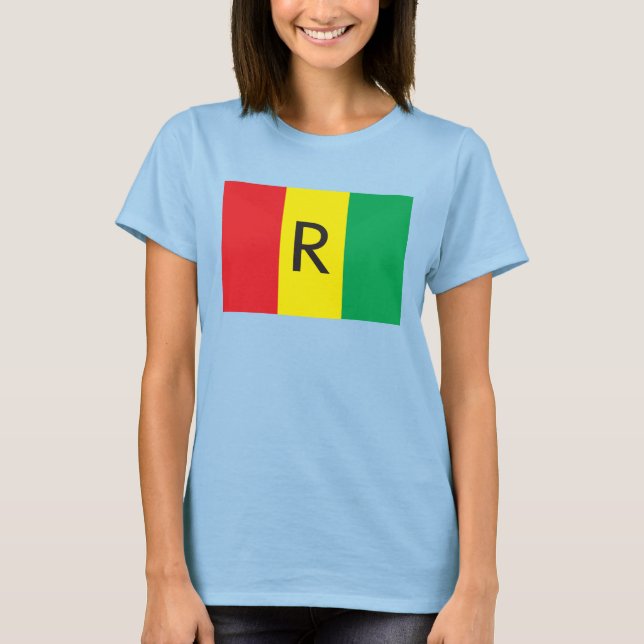 Rwanda Flag (1962) T-shirt (Devant)