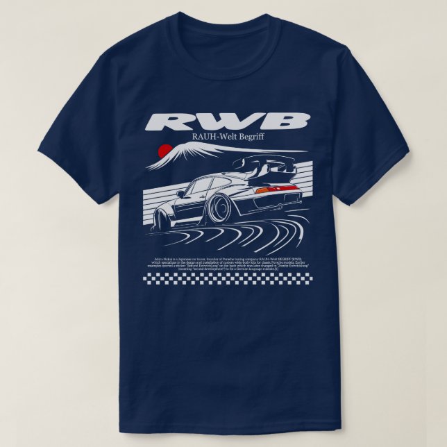 RWB super silhuotte TShirt (Design devant)