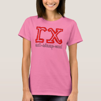RX - Mange Sleep WOD Ladies Burnout T-shirt