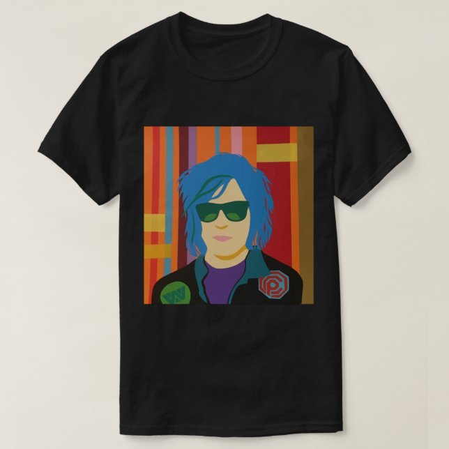 Ryan Adams Pop Art Premium T-Shirt (Design devant)