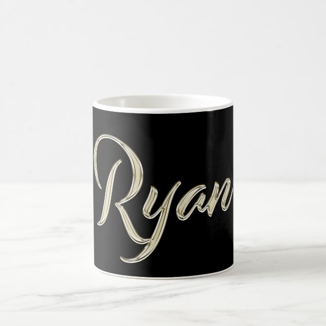 Ryan Name Whitegold Tasse Teetasse (Centre)