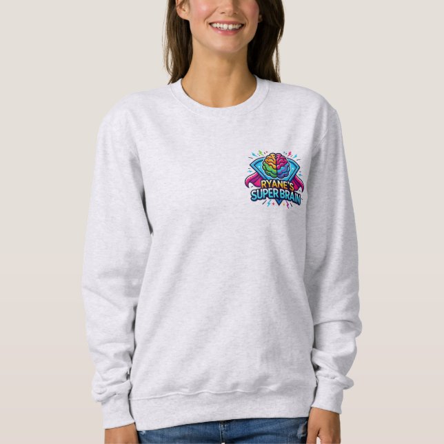 Ryane's Super Brain - sweatshirt à col roulé (Devant)