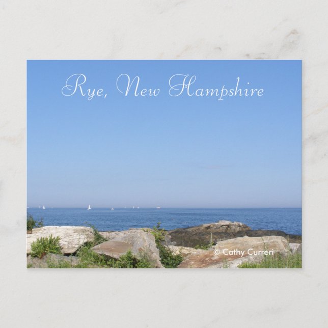 Rye, carte postale du New Hampshire (Devant)