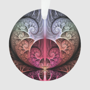Rythme cardiaque, art fractal de fantaisie surréal