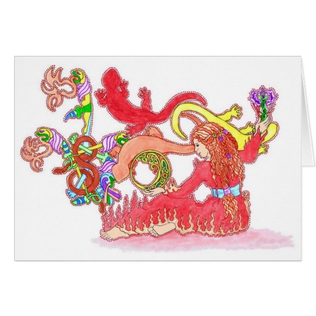 S est pour la salamandre (Devant horizontal)