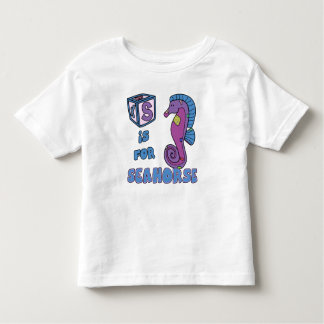 S est pour le T-shirt d'enfant en bas âge