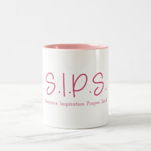 S.I.P.S. Mug Couleur Intérieur - Rose
