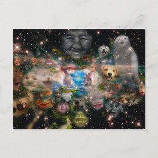 S.M.I.L.E. Carte postale Silencieuse