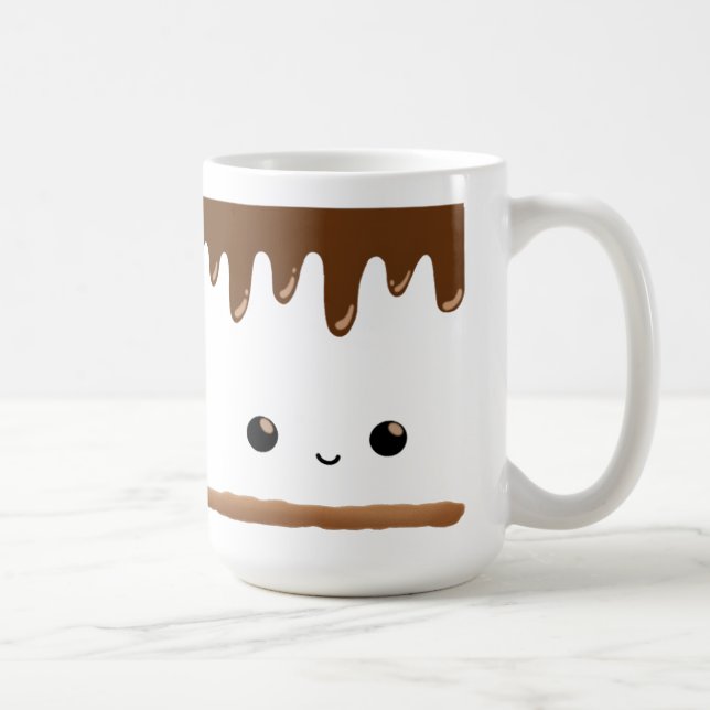 S’More Coffee Please Coffee Mug (Main gauche) (Droite)