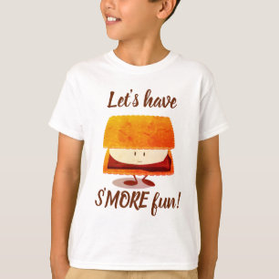 S’more fun caricature personnage enfant t-shirt