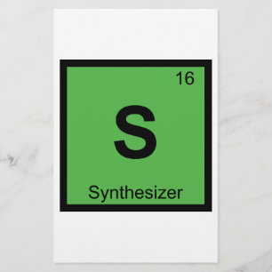 S - Musique de synthétiseur Chimie Tableau périodi