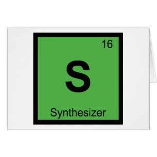 S - Musique de synthétiseur Chimie Tableau périodi