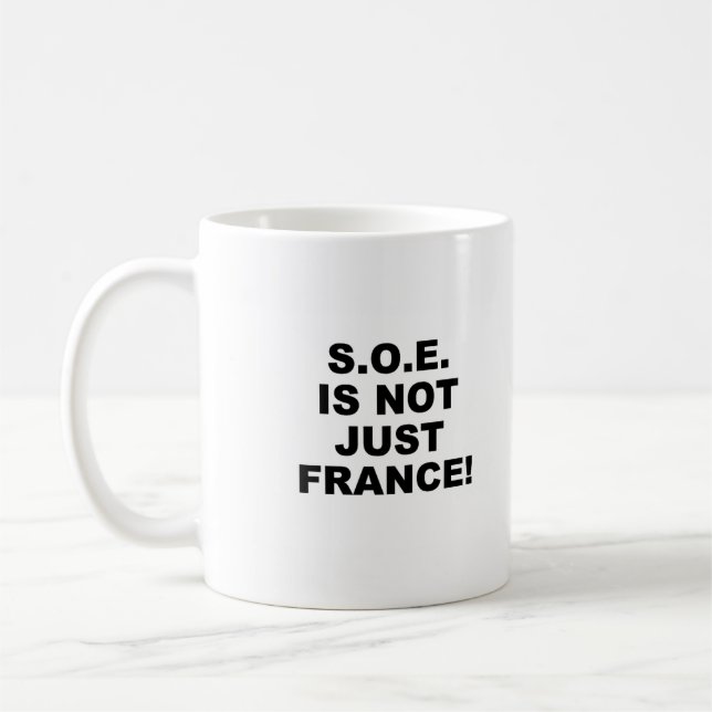 S.O.E. World Mug (Gauche)