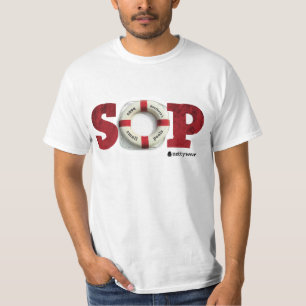 S.O.P sauvent notre T-shirt de valeur de piscines