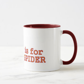 S pour la tasse d'araignée