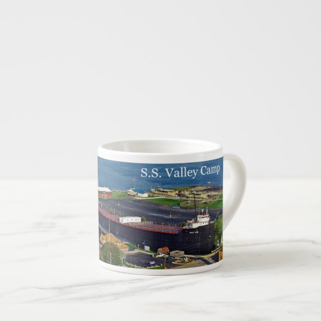 S ; S : Vallée Camp expresso mug (Devant droit)