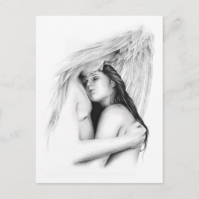 Sa carte postale Protector Angel Love (Devant)