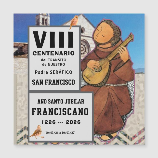 Sa  Francisco de Assisi Glossy Poster (Devant)