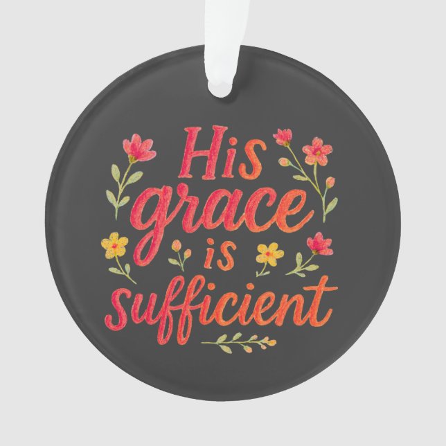 Sa Grâce est suffisante (devant)