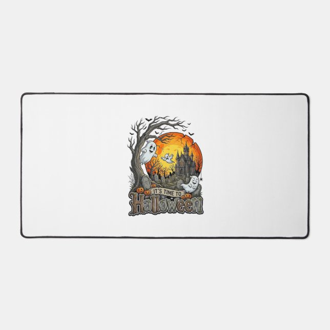 Sa Maison Hantée Halloween Cimetière Effrayant  (Recto)
