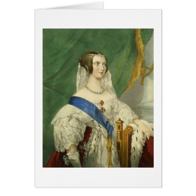 Sa majesté plus aimable, la Reine Victoria (Devant)