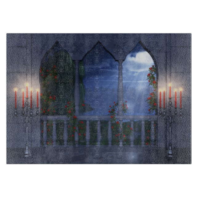 Sa planche à découper en manteau d'argent (Devant)