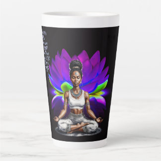 Sa Sagesse Émerge Latte Mug
