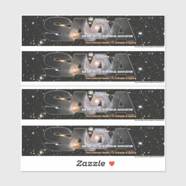 SAAA logo stickers (Feuille)