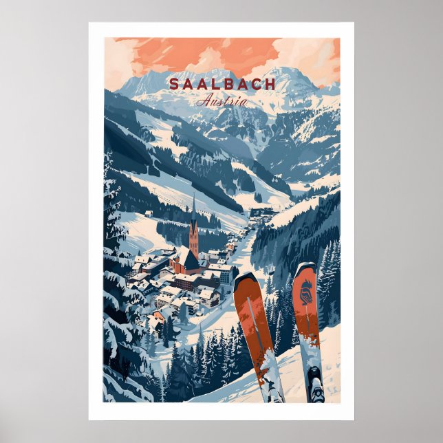 Saalbach Impression Autriche 1 (Devant)