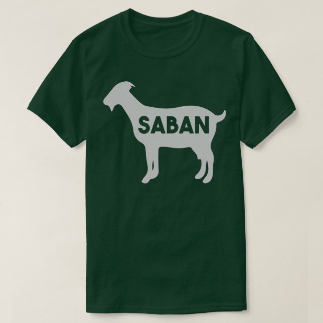 Saban GOAT TShirt (Design devant)