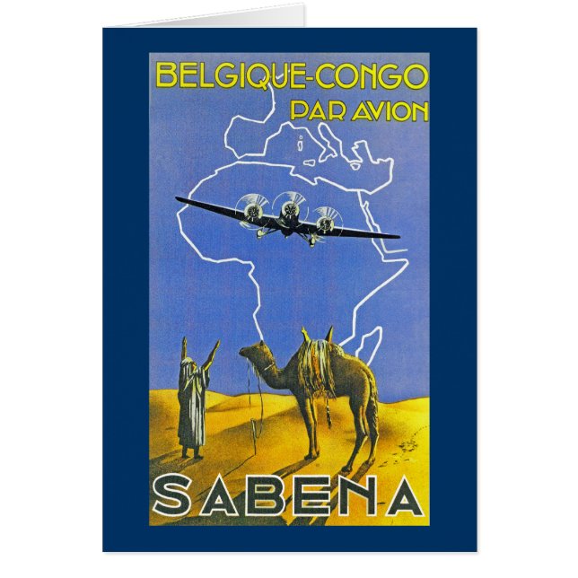 Sabena ~ Belgique Congo (Devant)