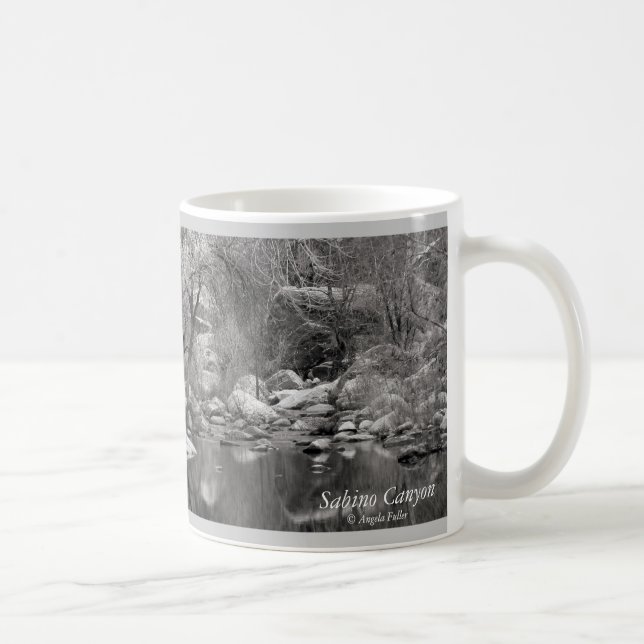 Sabino Canyon Creek - Thoreau quote Mug (Droite)