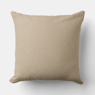Sable cuir look Imprimer Coussin décoratif