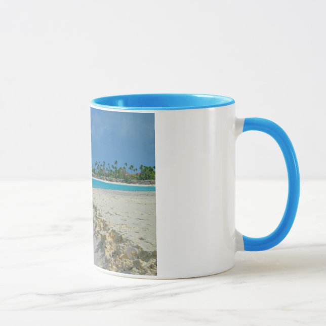 Sable d'Aruba et tasse de surf (Droite)
