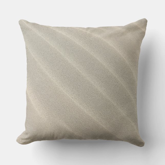 Sable De Plage Wavy, Oreiller À Jets (Recto)