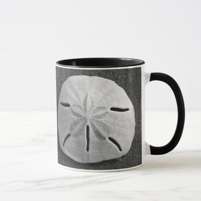 Sable Dollar Coquillage Sand Beach Mug (Droite)