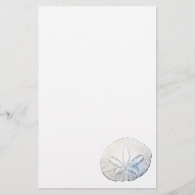 Sable Dollar Photo Papier de papeterie (Devant)