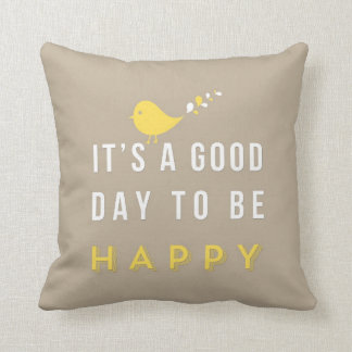 Sable heureux de coussin