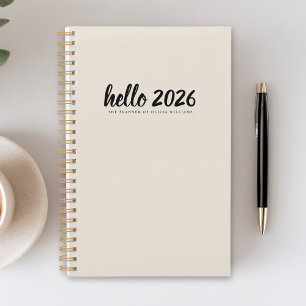 Sable Minimaliste Hello 2026